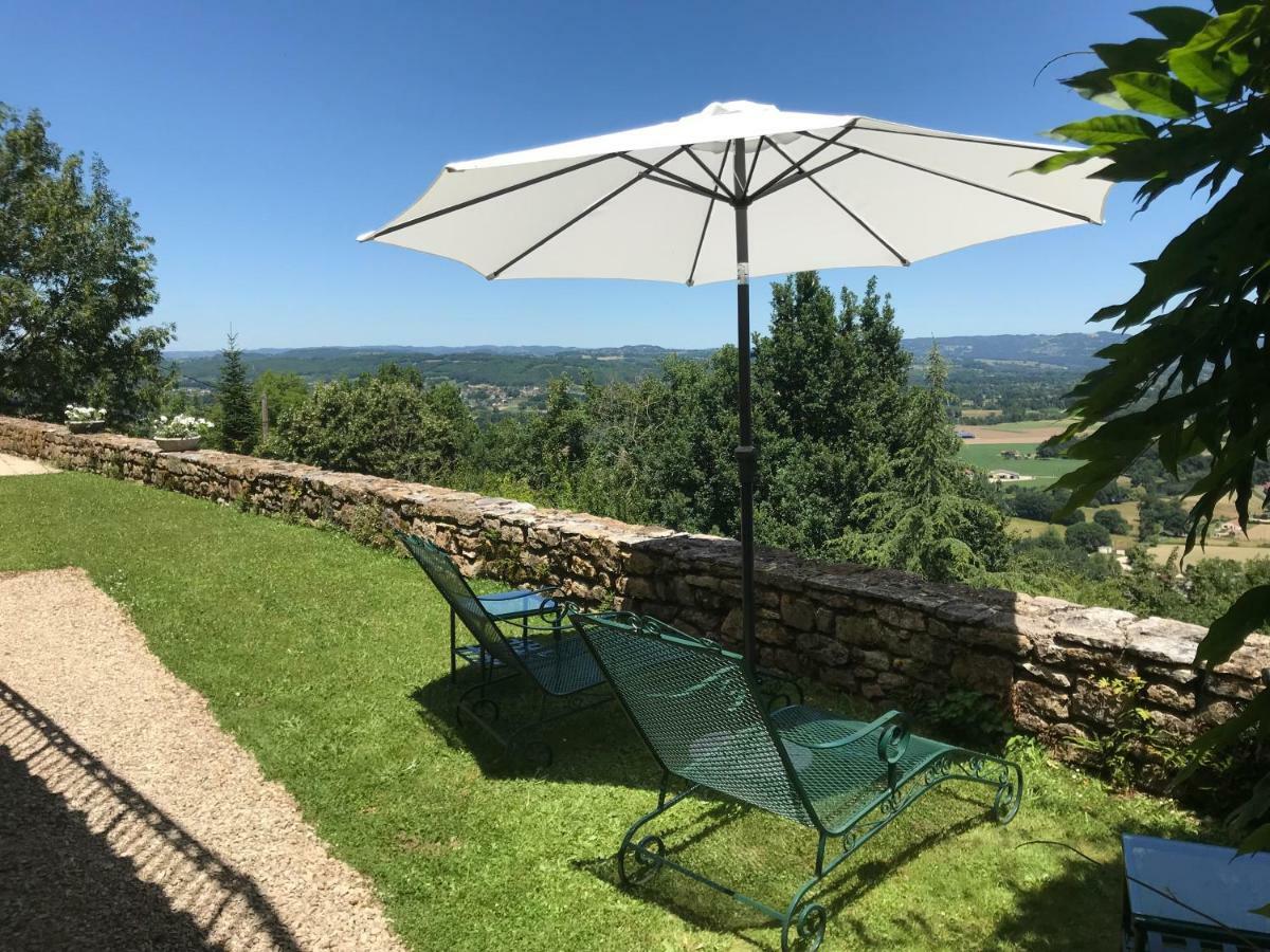 Manoir De Rieuzal Bed & Breakfast Loubressac Екстериор снимка